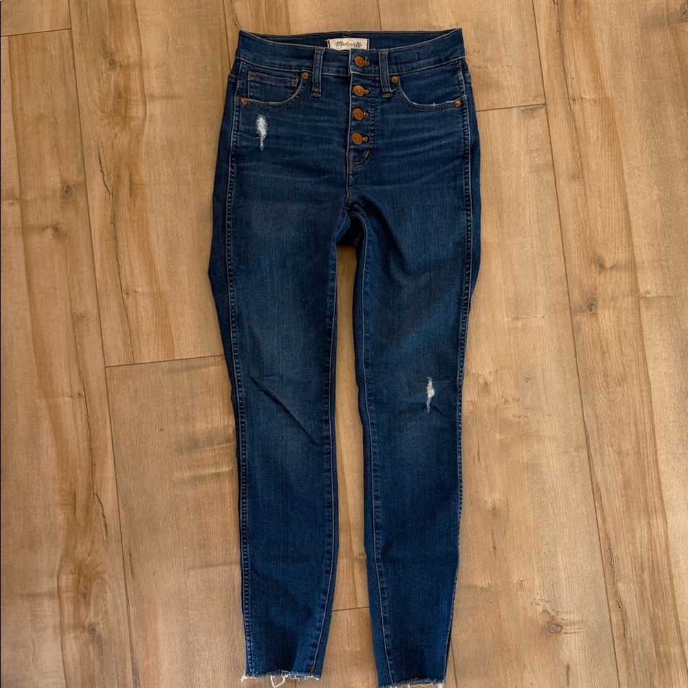 Madewell 10” high rise skinny 24